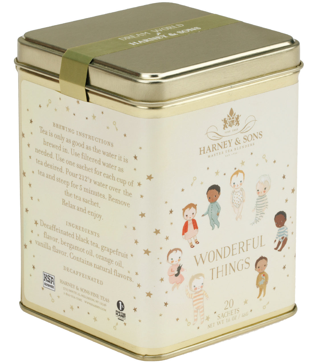 Wonderful Things: Mystery, Tin of 20 Sachets from Harney & Sons Fine Teas