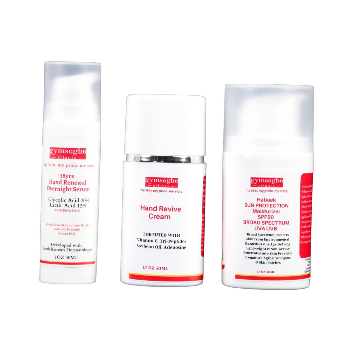Hand Rejuvenating Anti-Aging Kit from gymsegbë