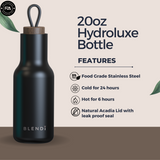 Hydroluxe Tumbler Water Bottle 20oz from BLENDi