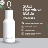 Hydroluxe Tumbler Water Bottle 20oz from BLENDi