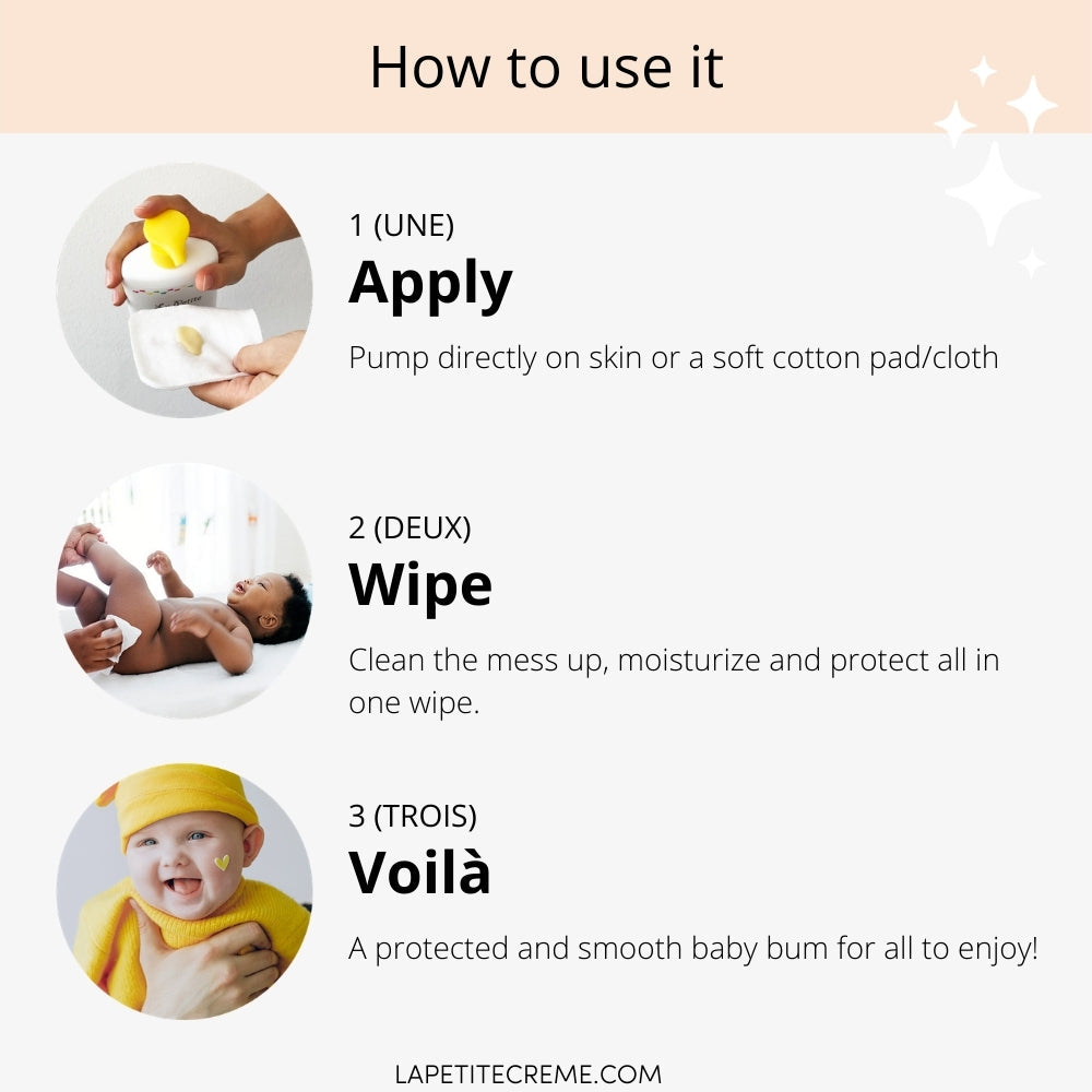 Organic French Diapering Lotion - Economy Refill - 20 oz from La Petite Creme