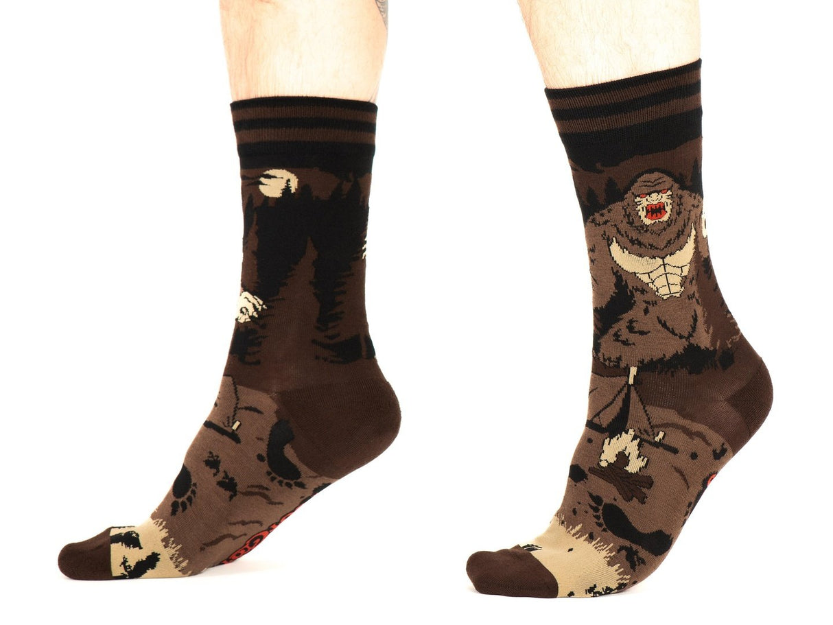Bigfoot Crew Socks from FootClothes