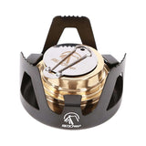 Mini Alcohol Stove with Aluminium Stand for Backpacking from Redcamp