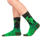 El Chupacabra Crew Socks from FootClothes