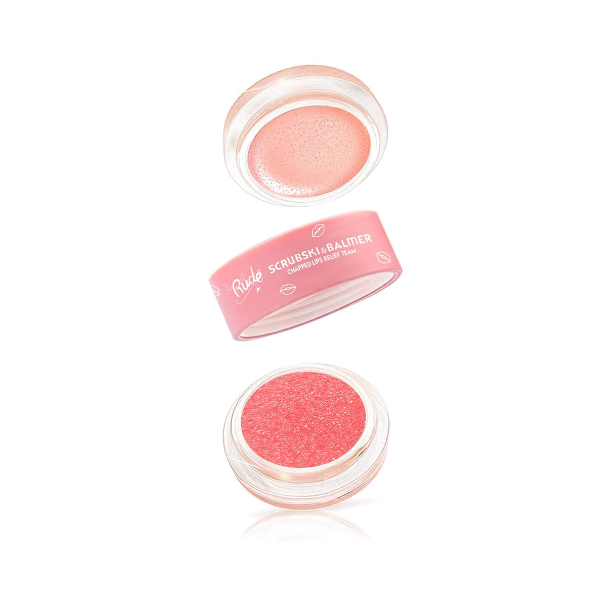 Scrubski & Balmer Lip Exfoliator Display Set, 32pcs from Rude Cosmetics