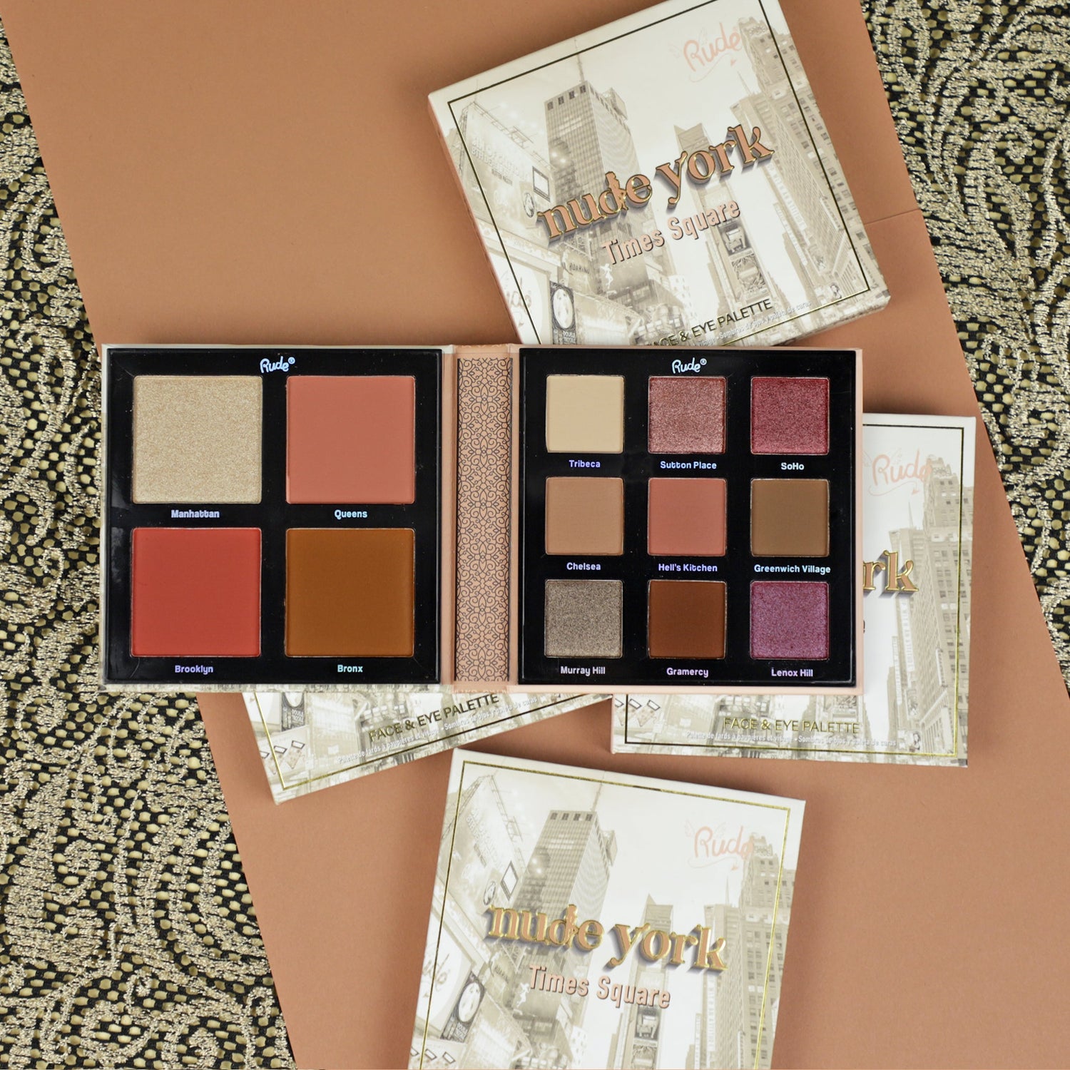 Nude York Face and Eye Palette from Rude Cosmetics