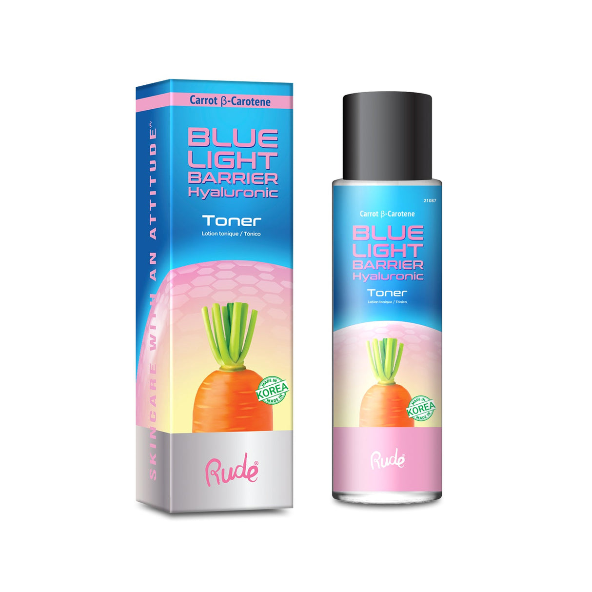 Blue Light Barrier Hyaluronic Toner from Rude Cosmetics