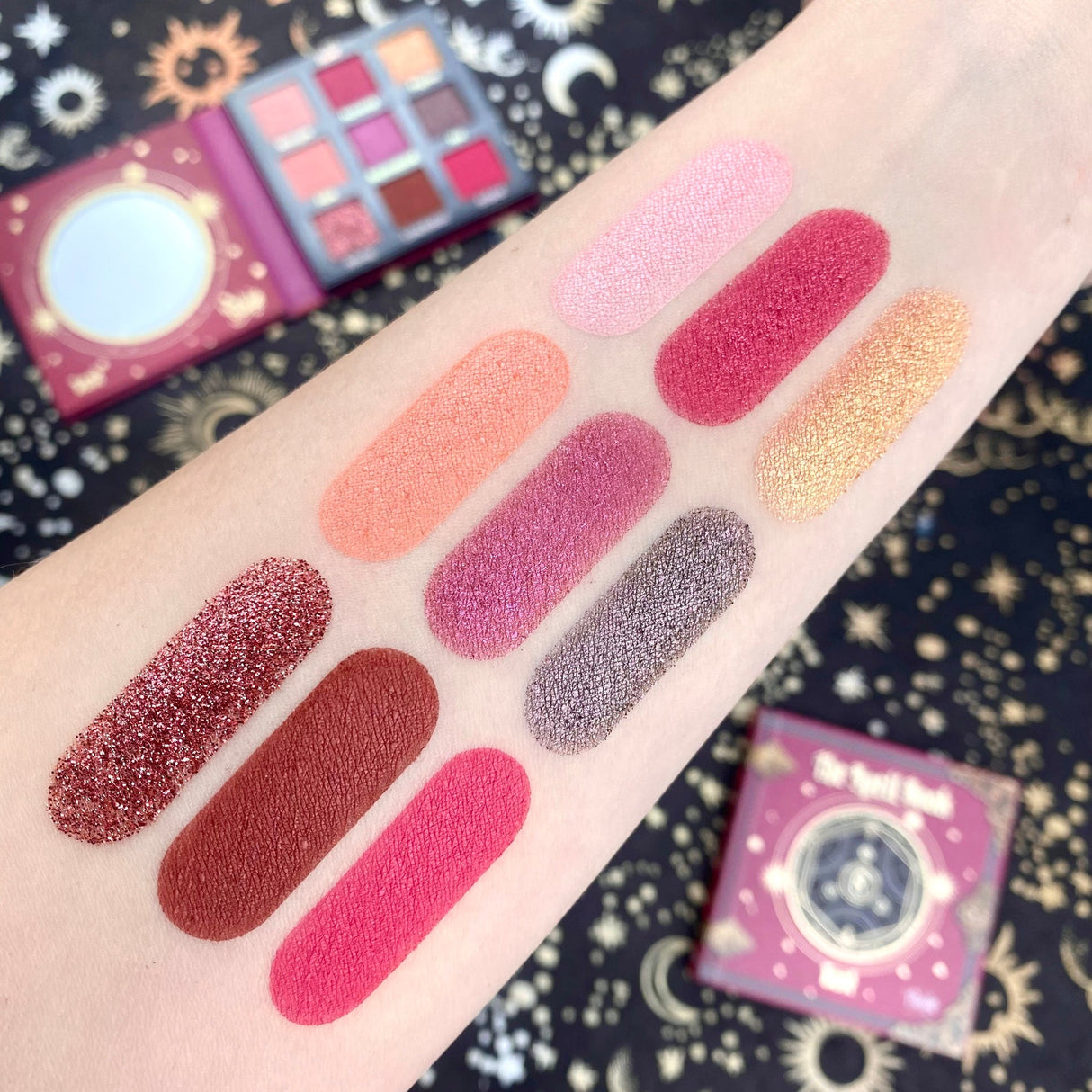 The Spell Book Eyeshadow Palette Display Set A, 24 pcs from Rude Cosmetics