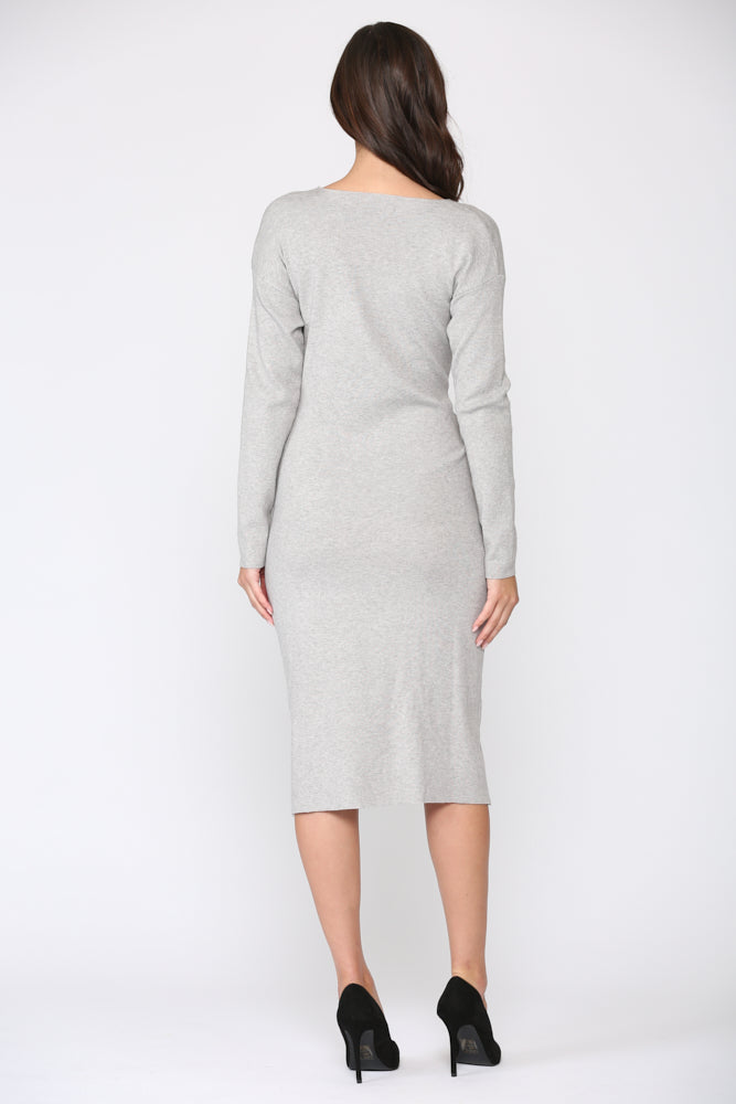Shay Sweater Wrap Dress from Joh Apparel