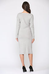 Shay Sweater Wrap Dress from Joh Apparel