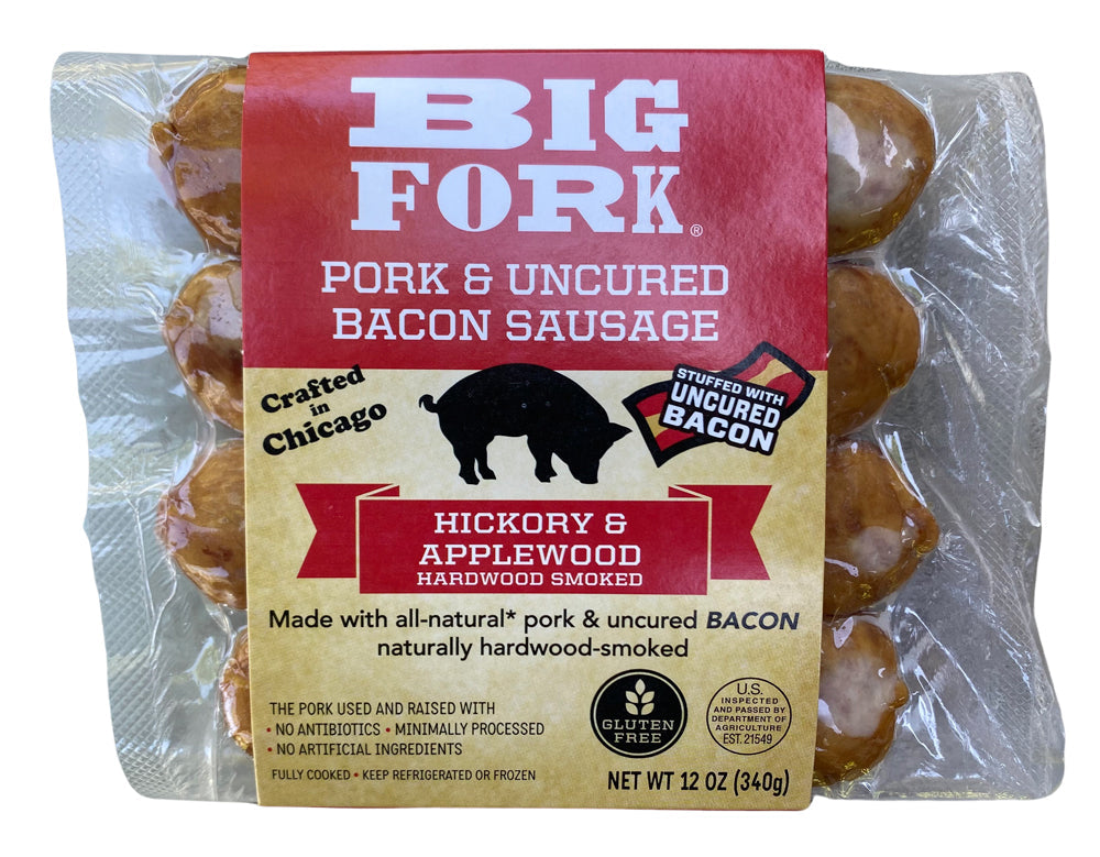 Bacon Sausage 5 Pack - Best Selling Flavors from Big Fork Brands