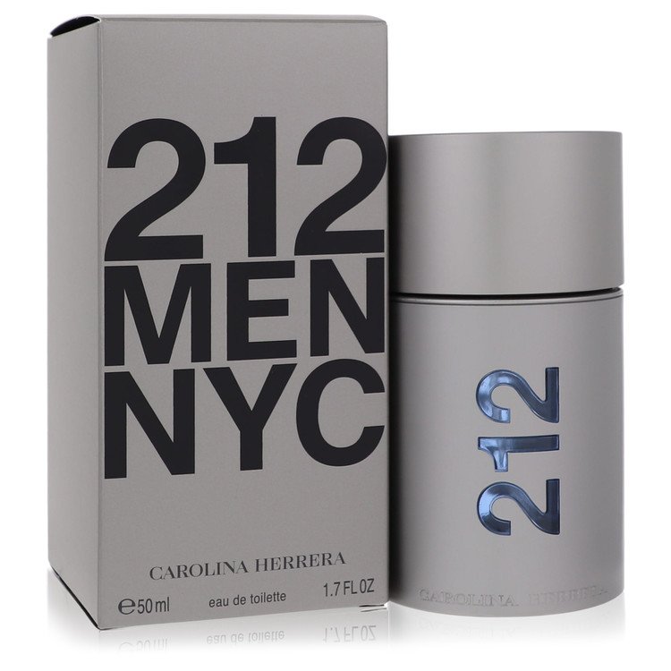 212 by Carolina Herrera Eau De Toilette Spray (New Packaging) 1.7 oz for Men from Avera Group