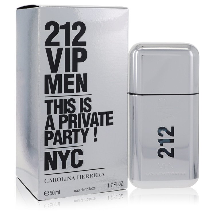 212 Vip by Carolina Herrera Eau De Toilette Spray 1.7 oz for Men from Avera Group