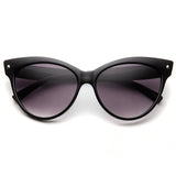 High Pointed Tip Inset Frame Oversize Cat Eye Sunglasses 8462 from zeroUV