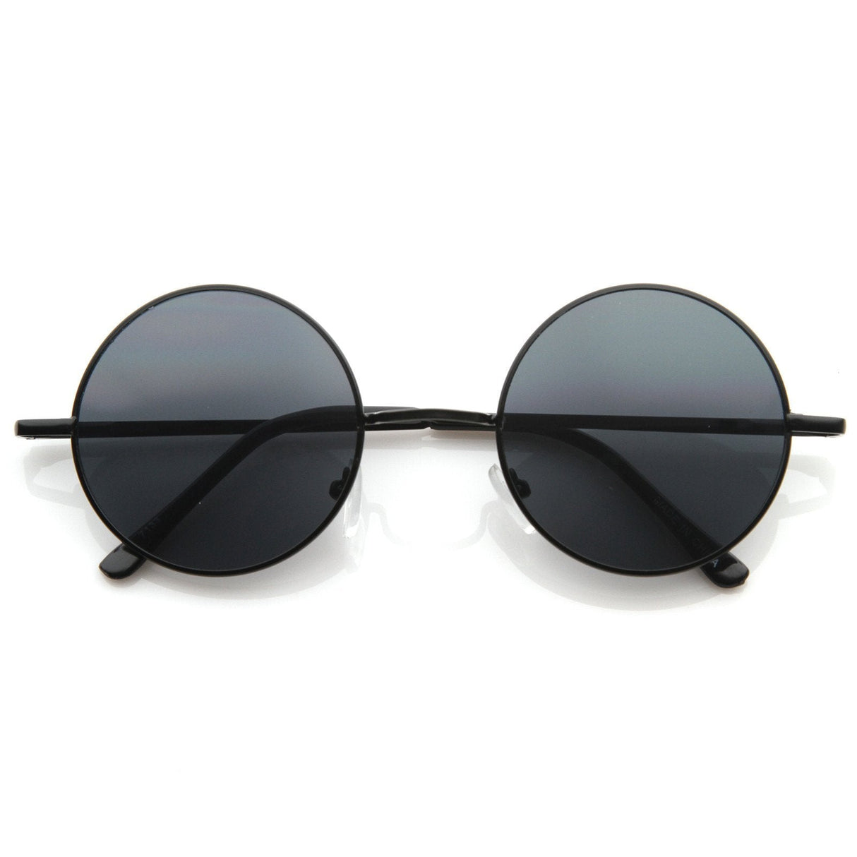 Retro Hippie Metal Lennon Round Color Lens Sunglasses 8594 from zeroUV