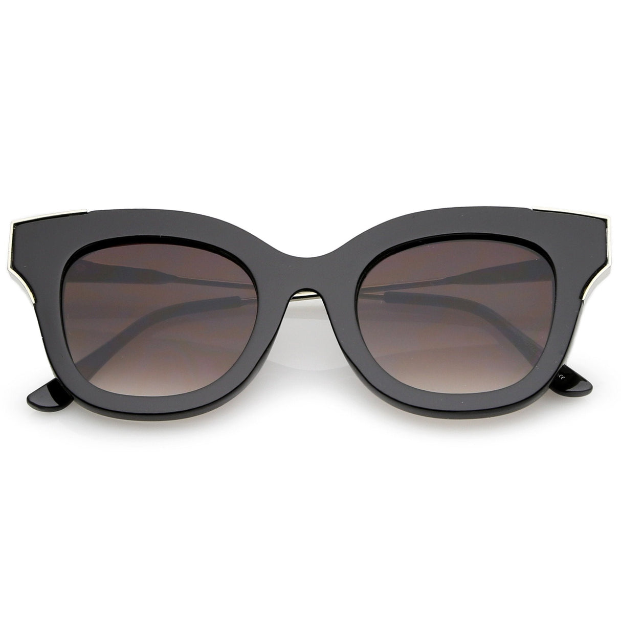 Women's Oversize Flat Frame Cat Eye Sunglasses C071 from zeroUV