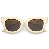 Women's Oversize Flat Frame Cat Eye Sunglasses C071 from zeroUV