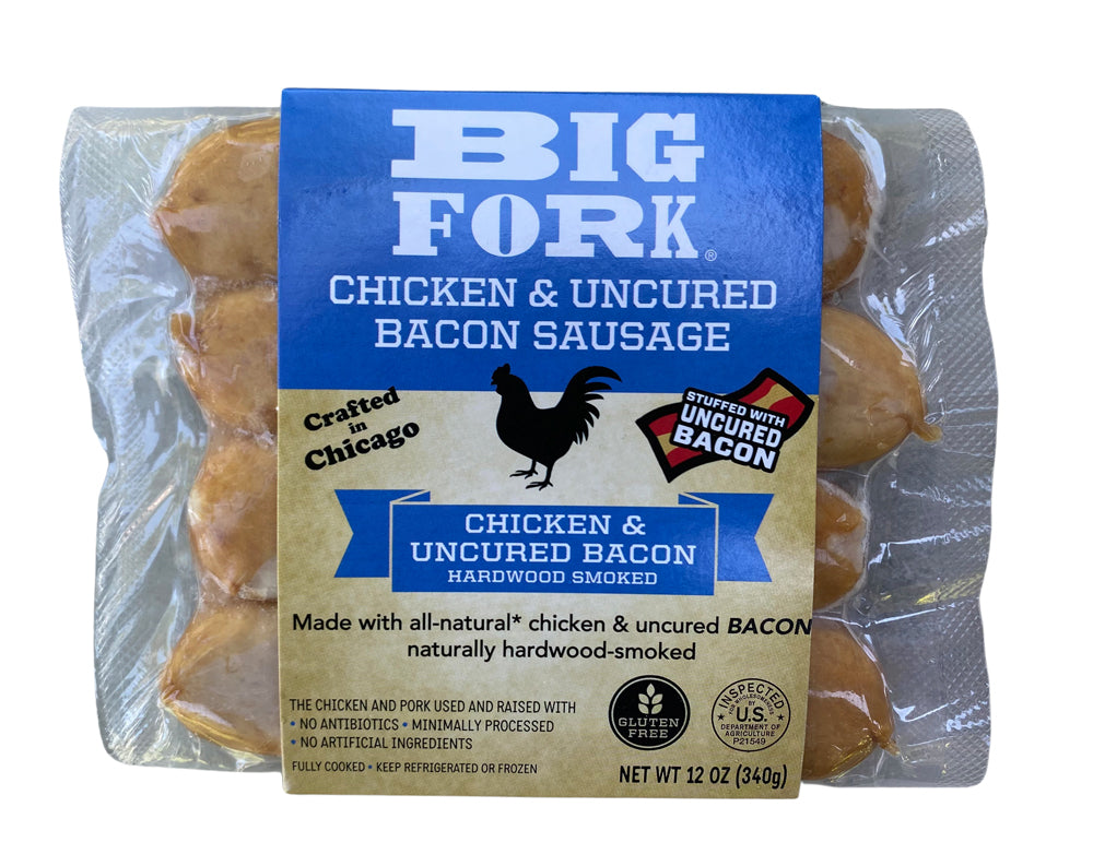 Bacon Sausage 5 Pack - Best Selling Flavors from Big Fork Brands