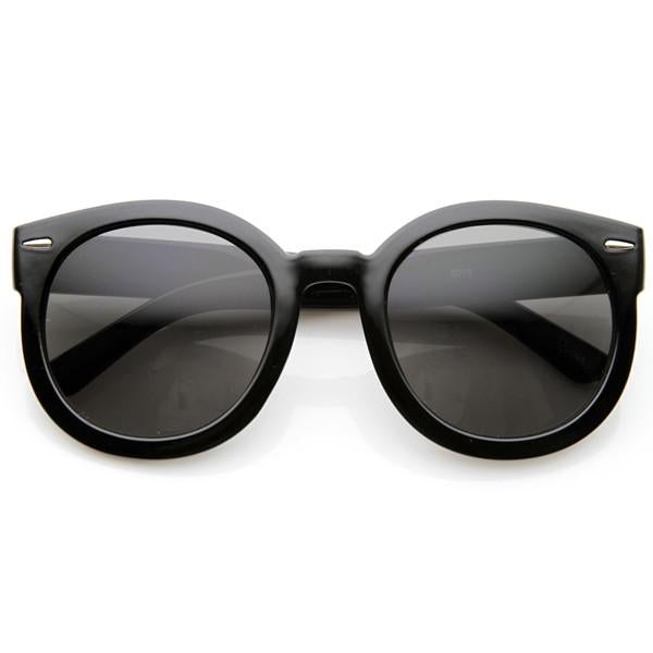 Womens Designer Round Oversize Retro Fashion Sunglasses 8623 from zeroUV