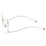 Women's Vintage Oversize Butterfly Clear Lens Glasses C418 from zeroUV