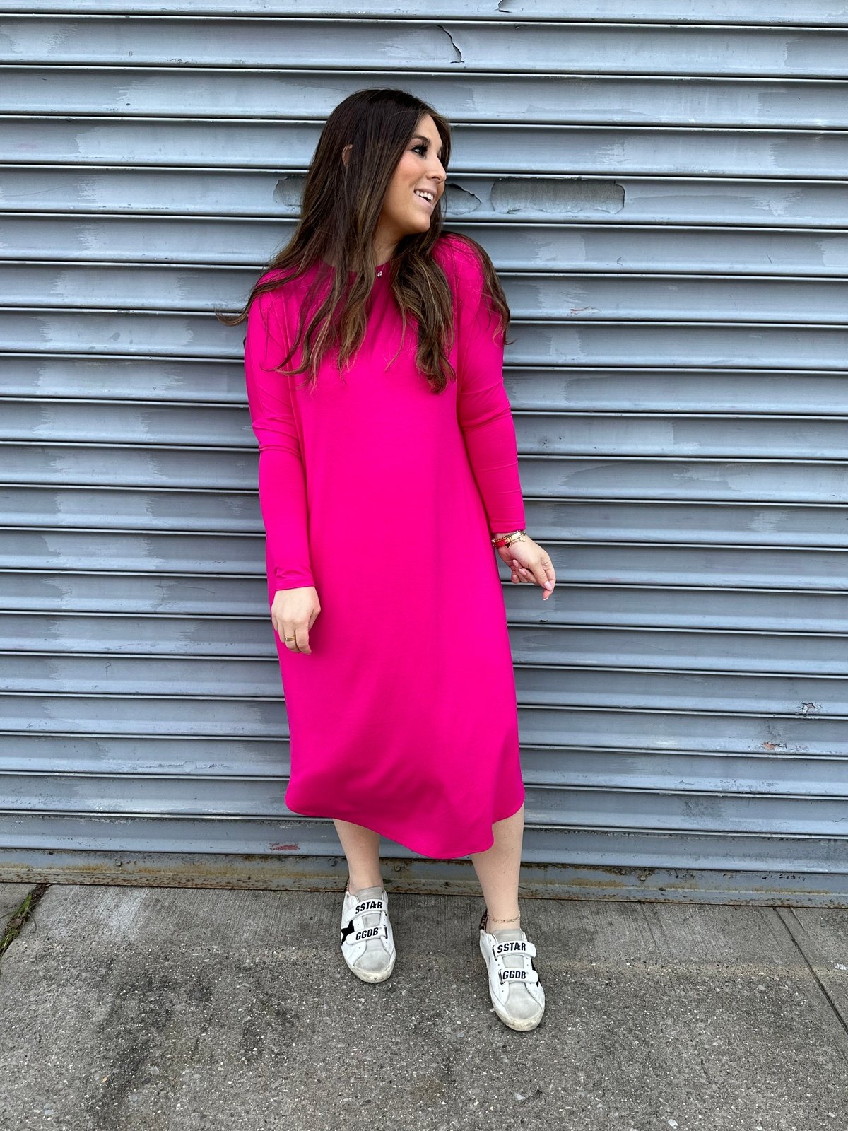 Basic T- Dress From Drama NYC Plus