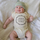 Daddy's Favorite Human - Organic Cotton Bodysuit From Tenth & Pine
