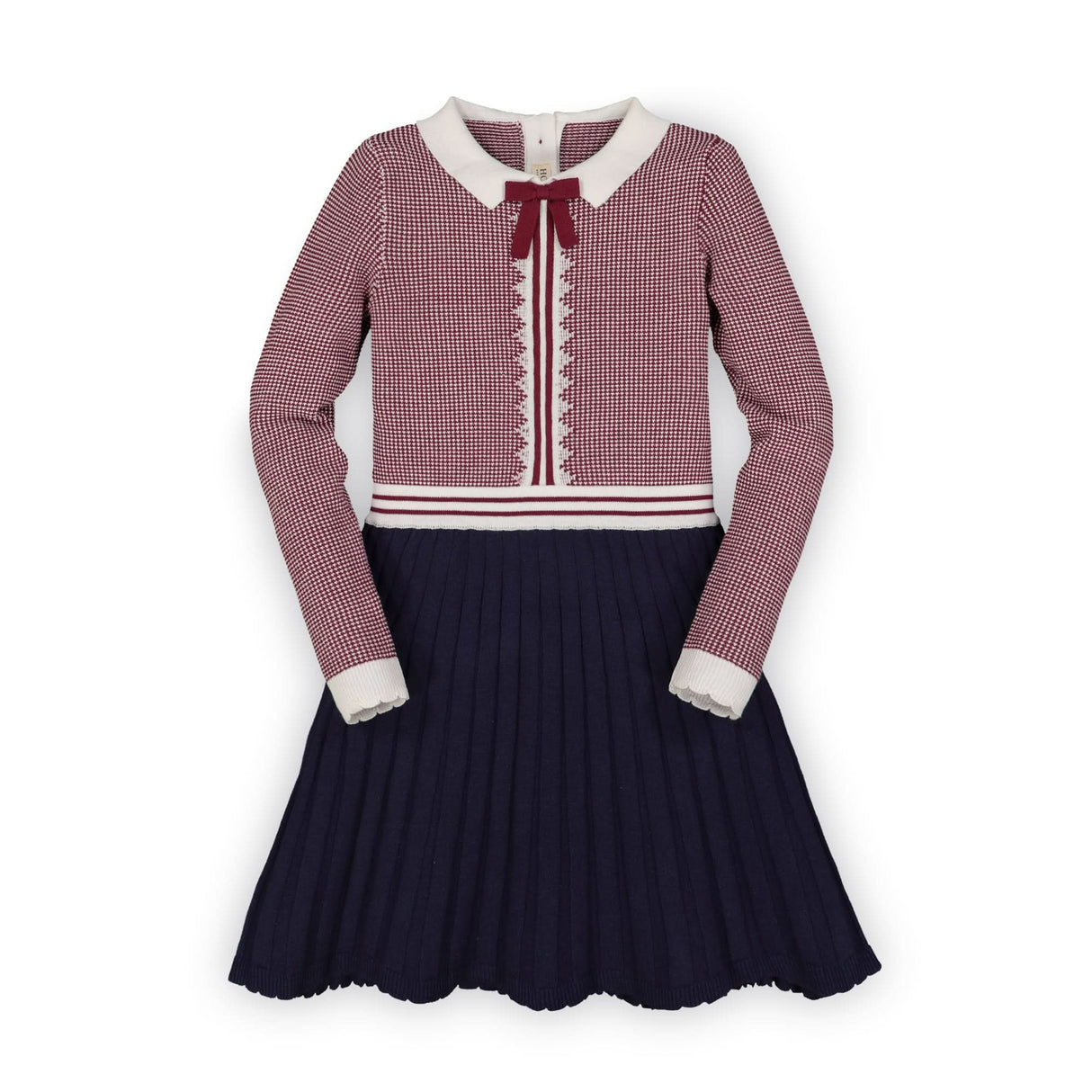 French Blocked Organic Sweater Dress - Baby from Hope & Henry