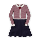 French Blocked Organic Sweater Dress - Baby from Hope & Henry