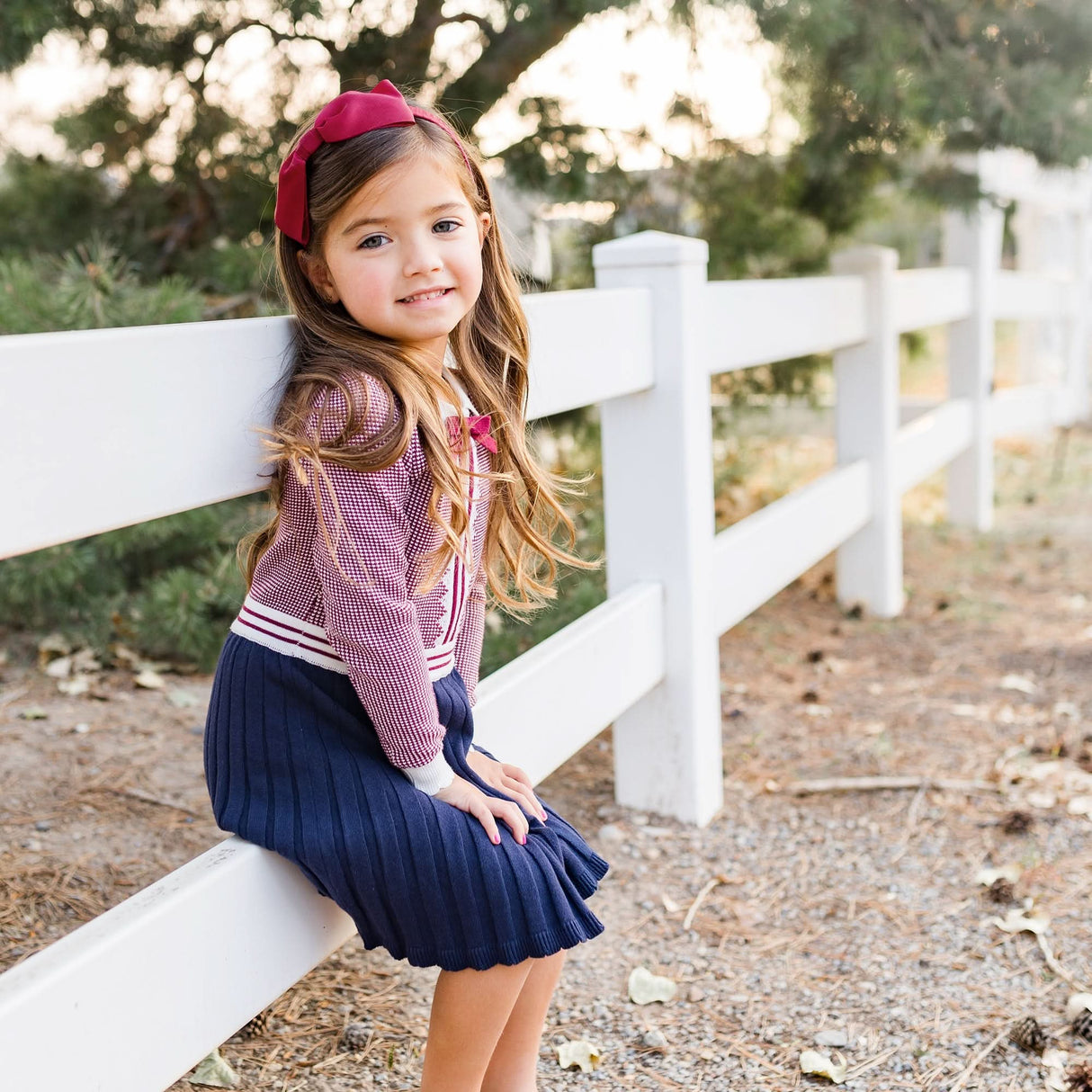 French Blocked Organic Sweater Dress - Baby from Hope & Henry