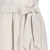 A-Line Organic Dress with Sash Taupe from Hope & Henry