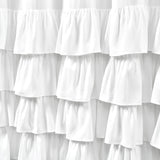 Allison Ruffle Shower Curtain from LushDecor