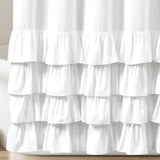 Allison Ruffle Shower Curtain from LushDecor