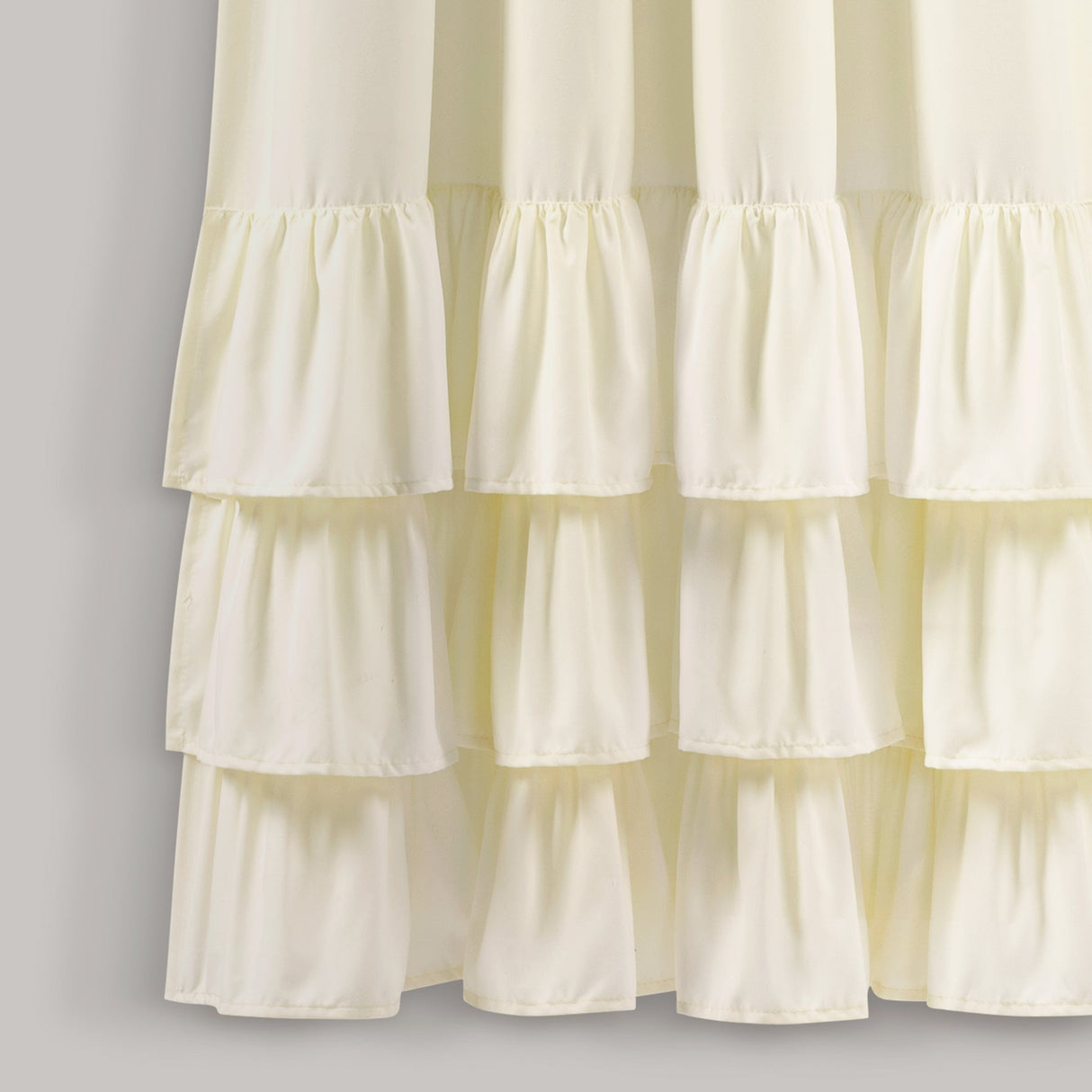 Allison Ruffle Window Curtain Panel Set from LushDecor