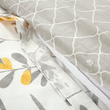 Aprile Reversible Cotton Duvet Cover 3 Piece Set from LushDecor
