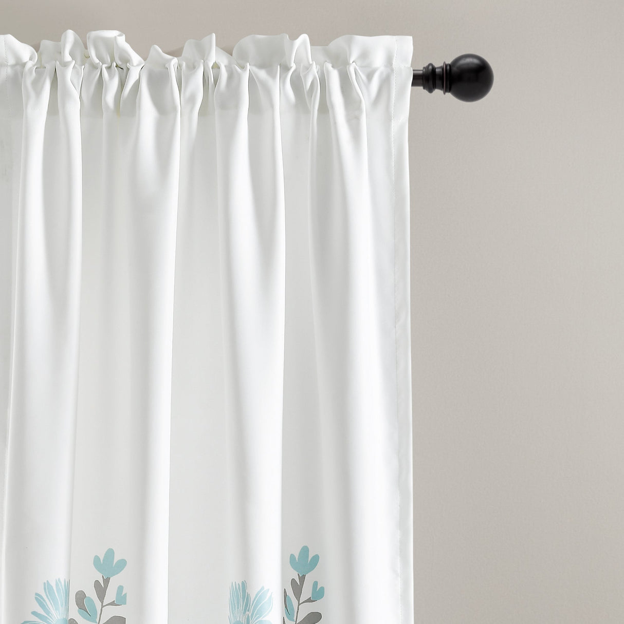 Aprile Room Darkening Window Curtain Set from LushDecor