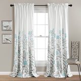 Aprile Room Darkening Window Curtain Set from LushDecor