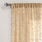 Ballgown Glam Sparkle Sequins Window Curtain Panel from LushDecor