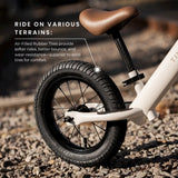 Tiny Land® Balance Bike - Milky White From Tiny Land