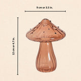Vibrant Mushroom Glass Vases from Moderny
