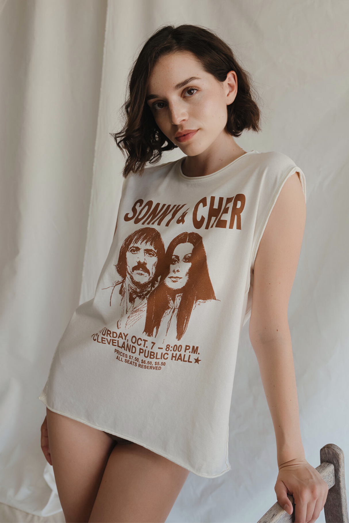 Sonny & Cher Oversized Tank from People of Leisure