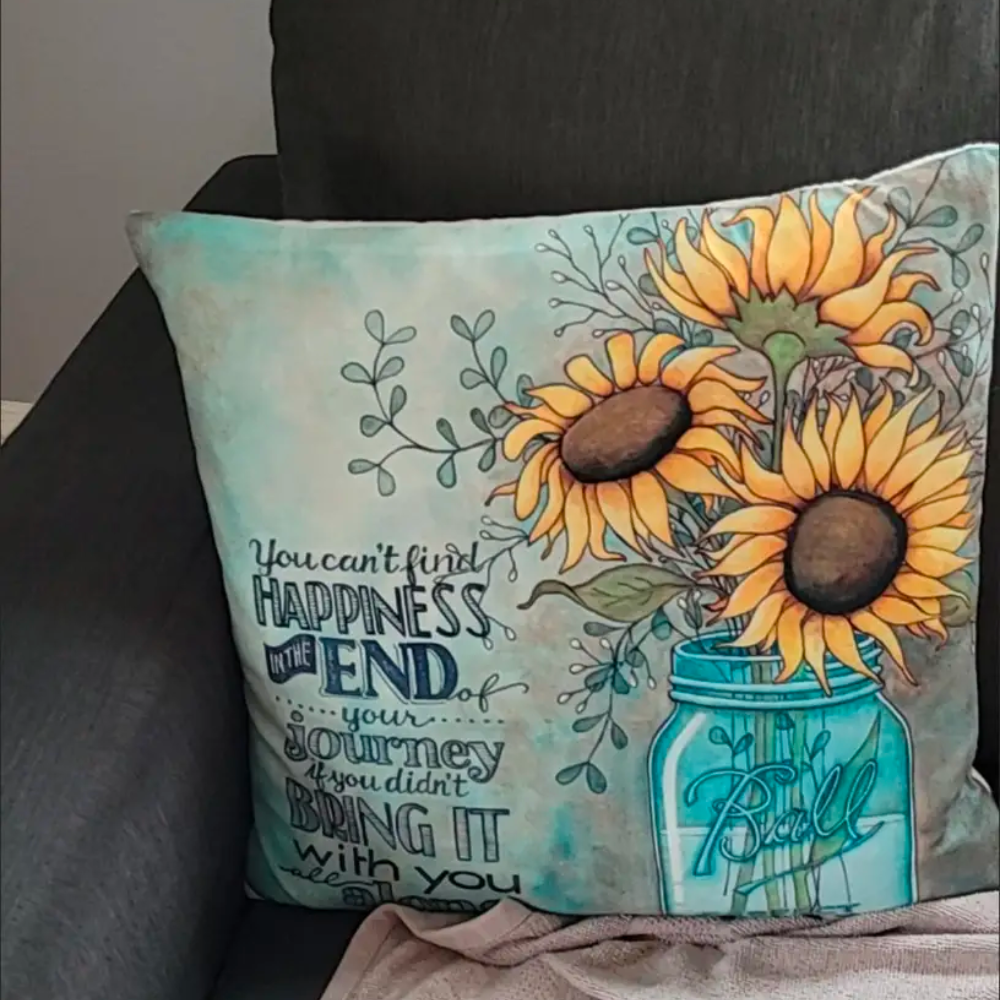Floral Embrace Cushion Cover from Moderny
