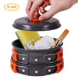 PCS 11/12/22 Camping Cookware Mess Kit From Redcamp