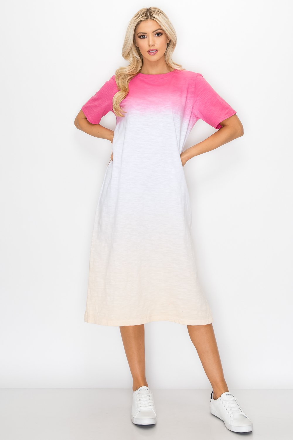 Cait Cotton Knit Dress from Joh Apparel