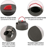 Aluminum Outdoor Camping Kettle with Carrying Bag, 0.8L/0.9L/1.4L/2L From Redcamp