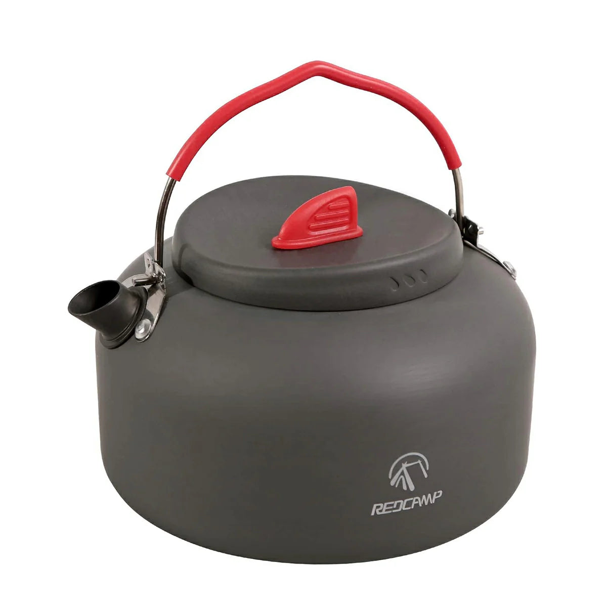 Aluminum Outdoor Camping Kettle with Carrying Bag, 0.8L/0.9L/1.4L/2L From Redcamp
