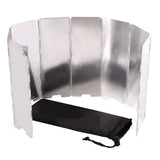 Folding Outdoor Stove Windscreen,9/10/12 Plates from Redcamp