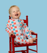 USA CHECKERS DREAM ROMPER from DREAM BIG LITTLE CO