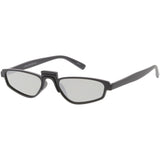 Women's Retro Modern Low Bridge Mirrored Lens Cat Eye Sunglasses C670 from zeroUV