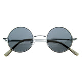 Retro Hippie Metal Lennon Round Color Lens Sunglasses 8594 from zeroUV
