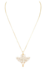 Cubic Zirconia Cowboy Hat Pendant Necklace from My Pampered Life Seattle
